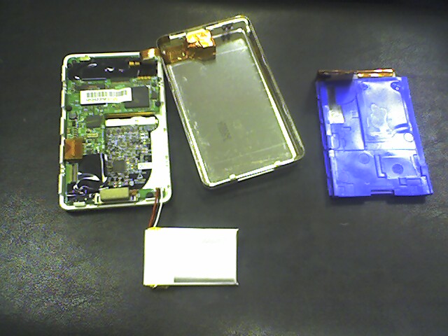 Dissected iPod