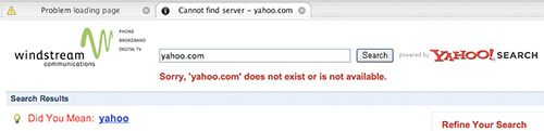 Yahoo! Does Not Exist